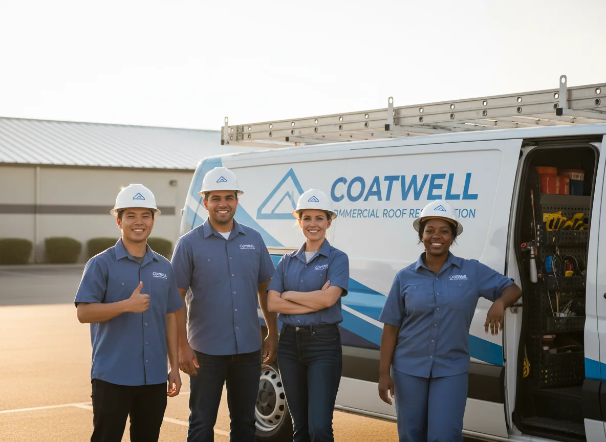 Commercial roof coating company in Tiff City, MO